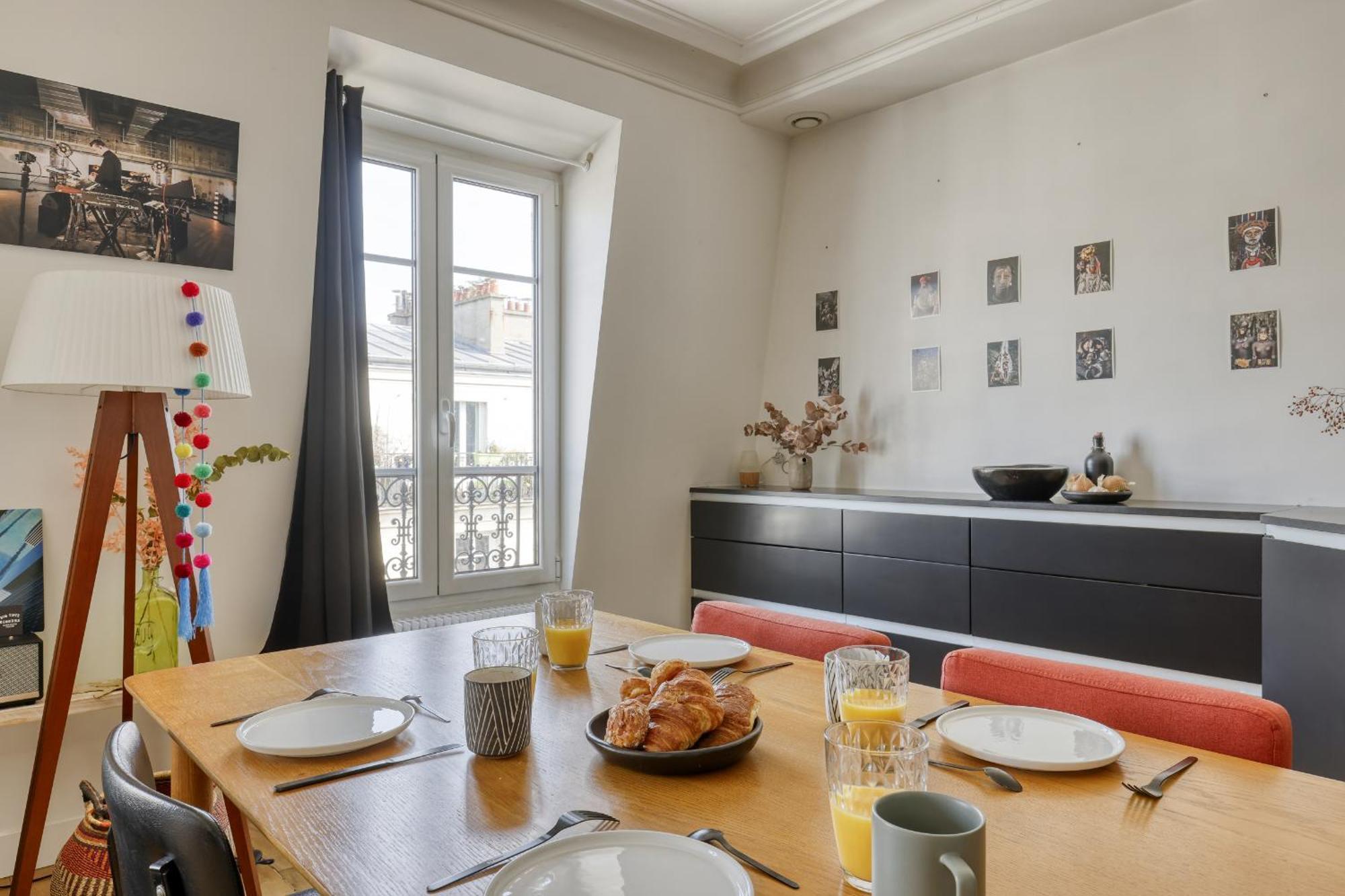 Stunning & Warm Flat In The 11th - Parmentier Appartement *