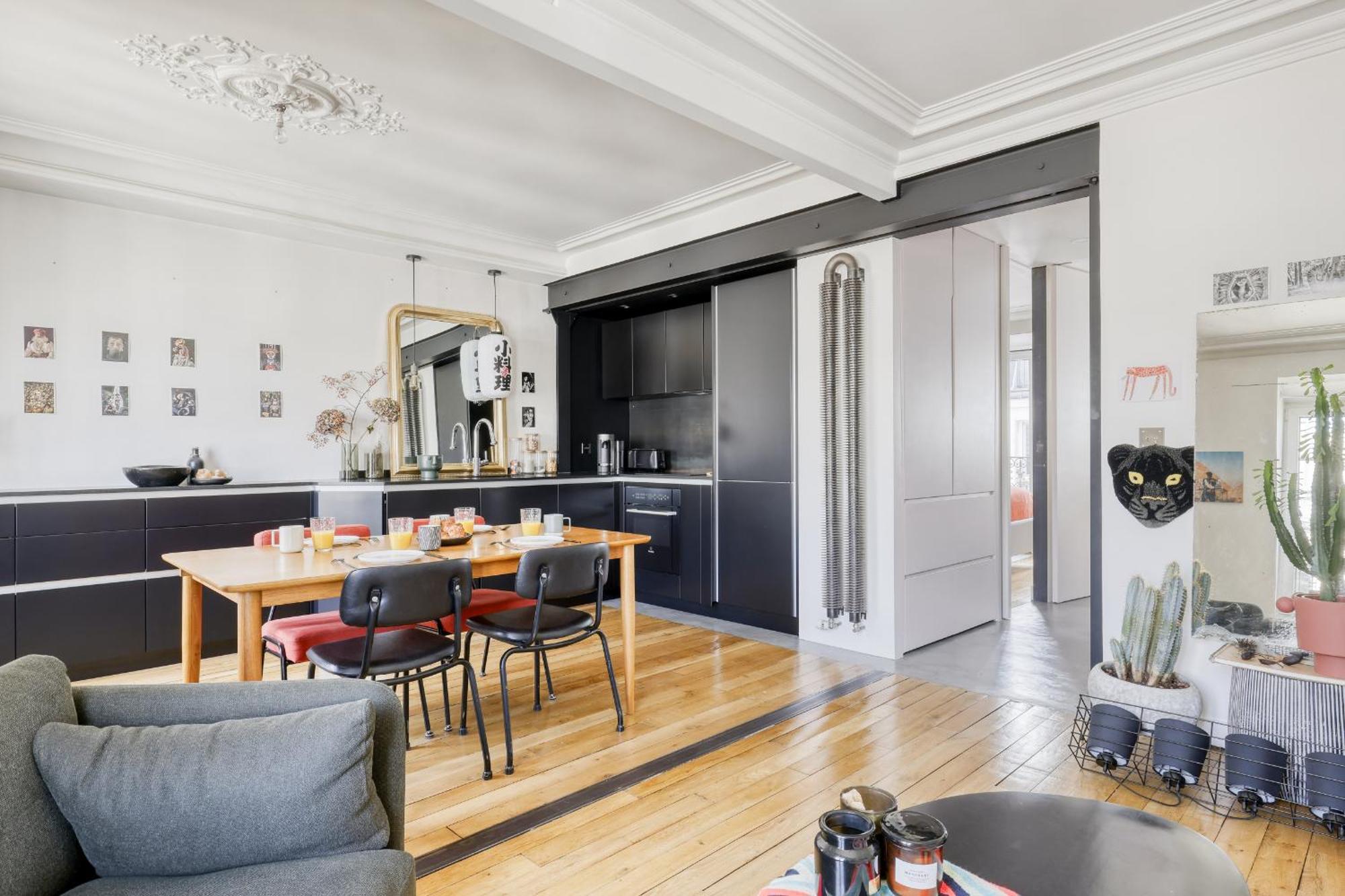 Stunning & Warm Flat In The 11th - Parmentier Appartement