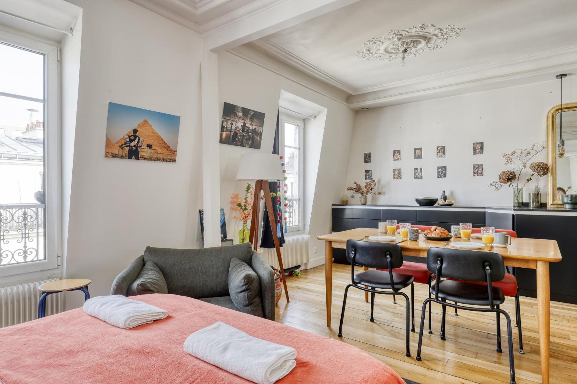 Appartement Stunning & Warm Flat In The 11th - Parmentier